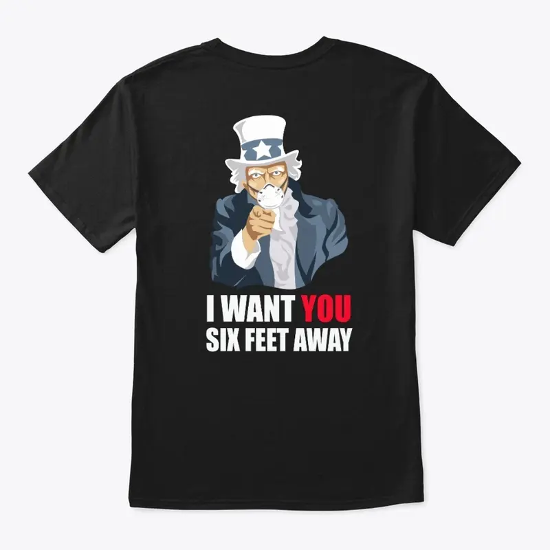 Uncle Sam Wants You Six Feet Away